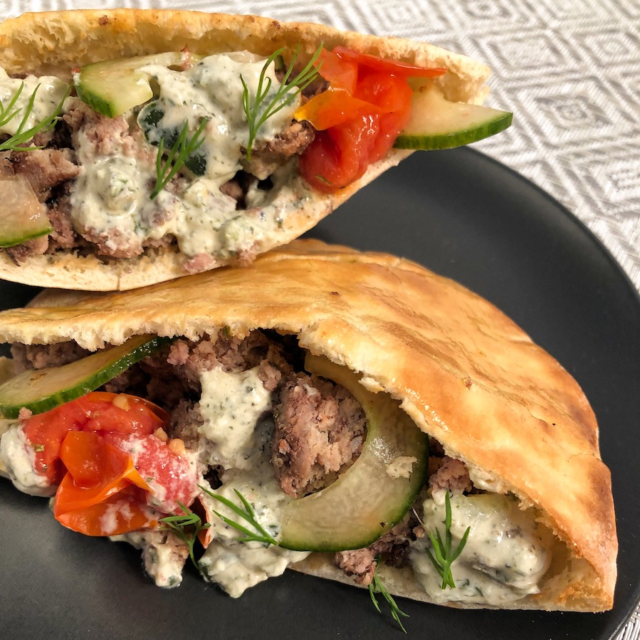 Beef Pita Pockets Recipe